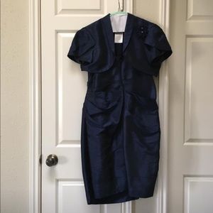 David’s Bridal Short satin dress!